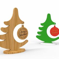 Christmas_tree.jpg Download free STL file Christmas tree • Template to 3D print, perinski