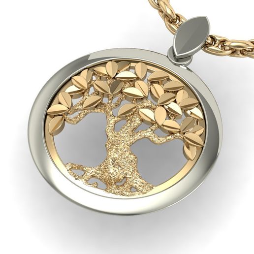 beautyful  pendant tree of life - 3D model önizlemesi