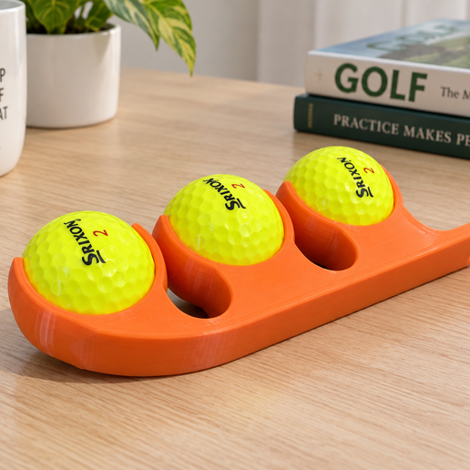 3 Golf Ball Holder