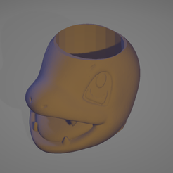 charmander.png Free STL file Charmander Planter・3D printer model to download