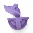 6.jpg 3D-Print Ready Fermentation Weight STL: Perfect 55mm Two-Part Design for Mason Jars! Customize & Profit from Your Fermenting Experience - Royalty Free!
