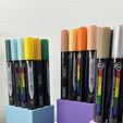 IMG_5646.jpeg Modular Markers Organizer - Customizable 3D-Printed Pen Holder and Desk Organizer
