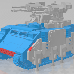 Stalker.png Free STL file Stalker conversion for 40k Rhino - WH40k・3D printing idea to download