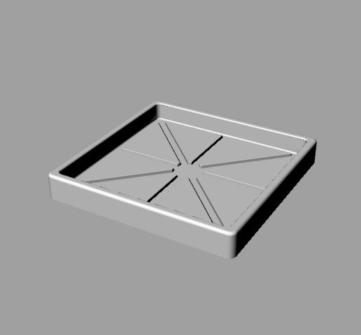 Square Pot Saucer, Planter Saucer, Planter Tray for Drainage