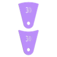 Plates_R30.stl Radiusometer (R25-R50)