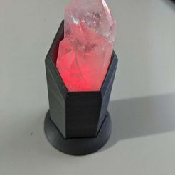 IMG_20200416_182753.jpg Fichier STL gratuit Support LED en cristal de quartz・Plan à télécharger et à imprimer en 3D, Whifflesauce
