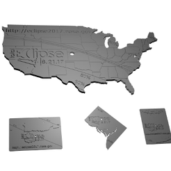 usa_territories_428x321.png Download free STL file Eclipse - USA and Territories • 3D print template, spac3D