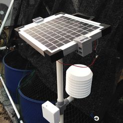IMG_20161226_172855.jpg Free STL file IoT Weather Station・3D printable object to download