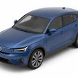 bule-car-3.jpg Volvo C40 Recharge Electric Compact Crossover SUV