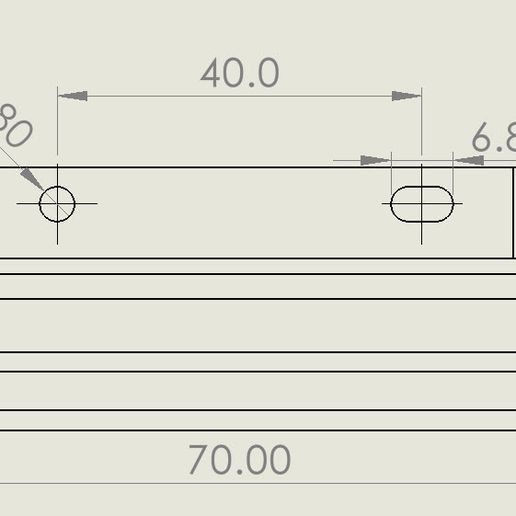 Front View dimensionss.jpg Redcat Gen7 Front Bumper Adapter