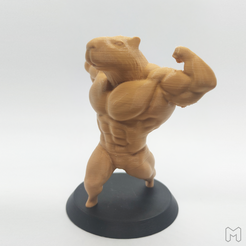 CultsCapy1.png Файл STL Капибара・Модель для печати в 3D скачать