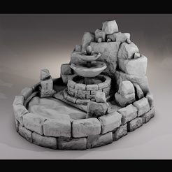 37.png Dark Dungeons tabletop accessories - fountain