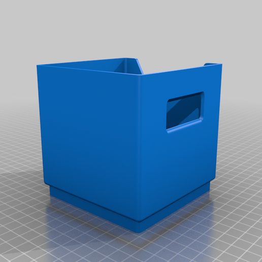 Small Stackable Storage Box 3D model