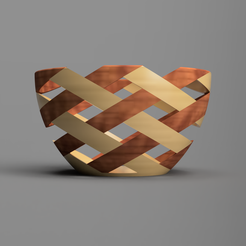 front.png Download free STL file Woodturning Basket 01 • 3D print object, Wilko