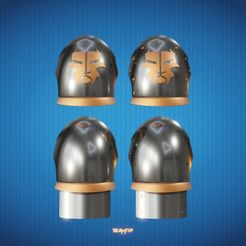 1-1.jpg STL file Eldar Mandalorian Shoulder Armor・Design to download and 3D print