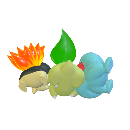 download-3.png Totodile | Chikorita | Cyndaquil - IMPRESIÓN 3D