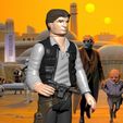 screenshot.5702.jpg Star Wars .stl Han Solo .3D action figure .OBJ Kenner style.