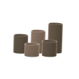 Untitled.png 10cm Wide Base, Cylinder Vase STL File - Digital Download -5 Sizes- Homeware, Minimalist Modern Design