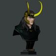 06.jpg LOKI Bust 2 Heads - Marvel - Avenger - Infinity war 3D print model