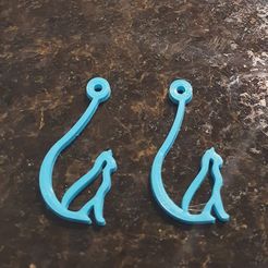 20220918_205945.jpg Fichier STL gratuit ! !! Oreille d'oiseau / Pendentif / Porte-clés ! !!・Plan pour impression 3D à télécharger