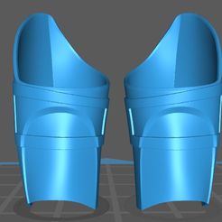 Untitled2.jpg Free STL file Star Wars Clone Wars Alpha ARC trooper thigh armour in 1:12 1:6 and 1:1・3D print object to download, josuefett