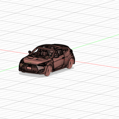 VELOSTER-TURBO-1.png Файл STL HYUNDAI VELOSTER TURBO Стиль автомобиля・Модель 3D-принтера для скачивания