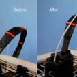 BeforeAfter.PNG Robo C2 R2 PTFE Filament Guide Tube Clip