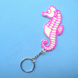 Capture d’écran 2018-05-10 à 10.23.21.png Free STL file Sea horse key ring・3D printer model to download