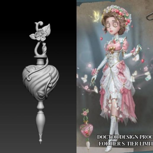 Wild strawberry Emily accessories - Identity V