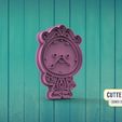 Din-Don.jpg Cogsworth Clock Cookie Cutter
