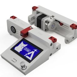Diapositive01.jpg Бесплатный STL файл Faces AV&AR améliorées pour Dagoma DiscoEasy & DiscoVery・3D-печать объекта для загрузки