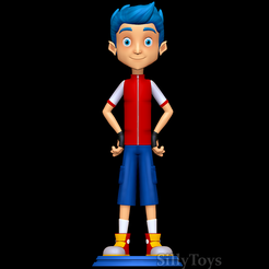 1~1.png 3D file Lucas - Monster Island・Model to download and 3D print