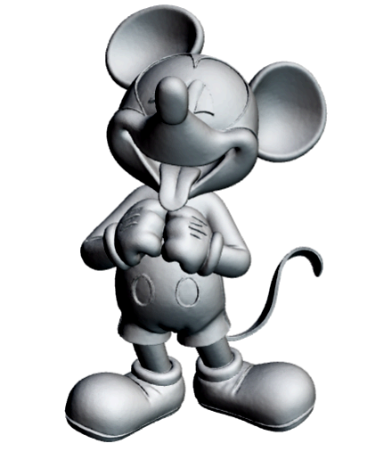 J29 Mickey Mouse-like figure 3D model