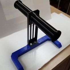 Dual_Spool_Holder_1.jpg Free STL file Creality Ender 3 Dual Spool Holder・Model to download and 3D print, fickes