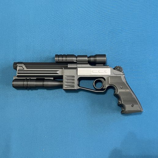 🔫 LM-01 LawMan Blaster-Pistole・ STL Datei für 3D-Druck・Cults