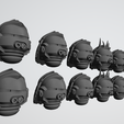 4.png Volcanic Space Warriors Masked Heads