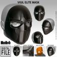 VIGIL-ELITE-MASK-RAIBOW-SIX-SIEGE-MASK-STL-R6S-CAPA.jpg Vigil Elite Maske - Raibow Six Siege Operator - STL Modell 3D Druck Datei