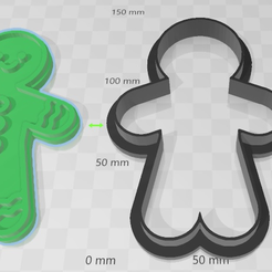 jengibre.png Cookie Cutter - Ginger