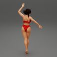 Girl1-0016.jpg Fashion Model Posing in Bikini 3D Print Model