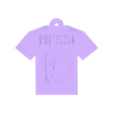 llavero camiseta messi inter de miami.stl Leonel Messi (Inter of Miami) T-Shirt Key Ring