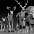 ZBrush-Documen7.jpg Low poly animals collection