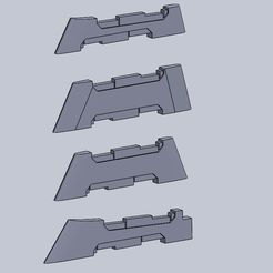 FW A-10 Spare hardpoints.JPG STL-Datei Freewing Twin 80mm A-10 Thunderbolt II - Replacement Wing Pylons kostenlos・Design zum 3D-Drucken zum herunterladen