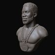 03.jpg Gucci Mane Bust 3D print model