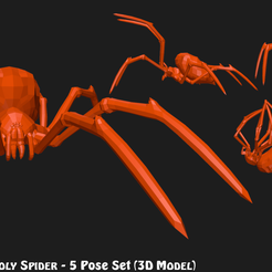 Sculptyfix_LowPoly_Spider_Vendor_01-copy.png Sculptyfix LowPoly Spider Set