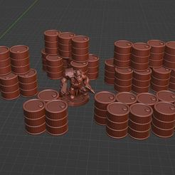 Space-Ork-Barrel-Stacks-scatter-terrain-01.jpg Archivo 3D Space Ork Barrel Stacks wh40k pieza de terreno inspirado・Idea de impresión 3D para descargar