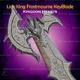 4.jpg Lich King Frostmourne Key Blade Cosplay Kingdom Hearts - STL File 3D print model
