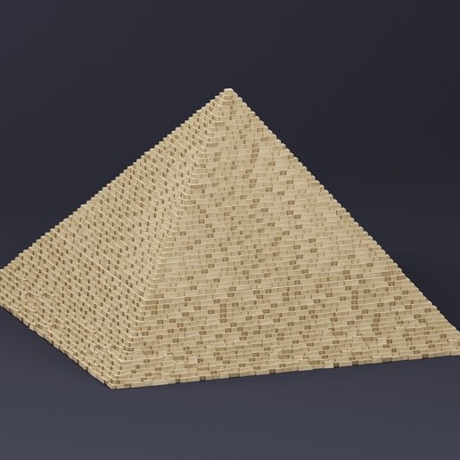 Pyramid-of-Giza-JPG6.jpg Download STL file The Great Pyramid of Giza • 3D printable object, Giordano_Bruno