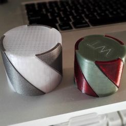twist1.jpg Free 3D file Customizable Twist Box (improved model)・3D printable object to download