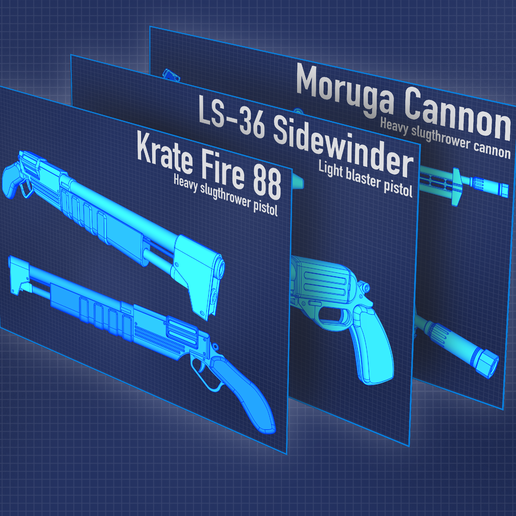 Strange Armory Bundle 1 - Fresh beginnings 3D model