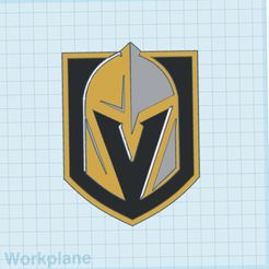 9383CA39-28AE-44AB-B30B-EBD58ADD7BAC.jpeg Fichier STL Logo NHL Vegas Golden Knights・Objet imprimable en 3D à télécharger